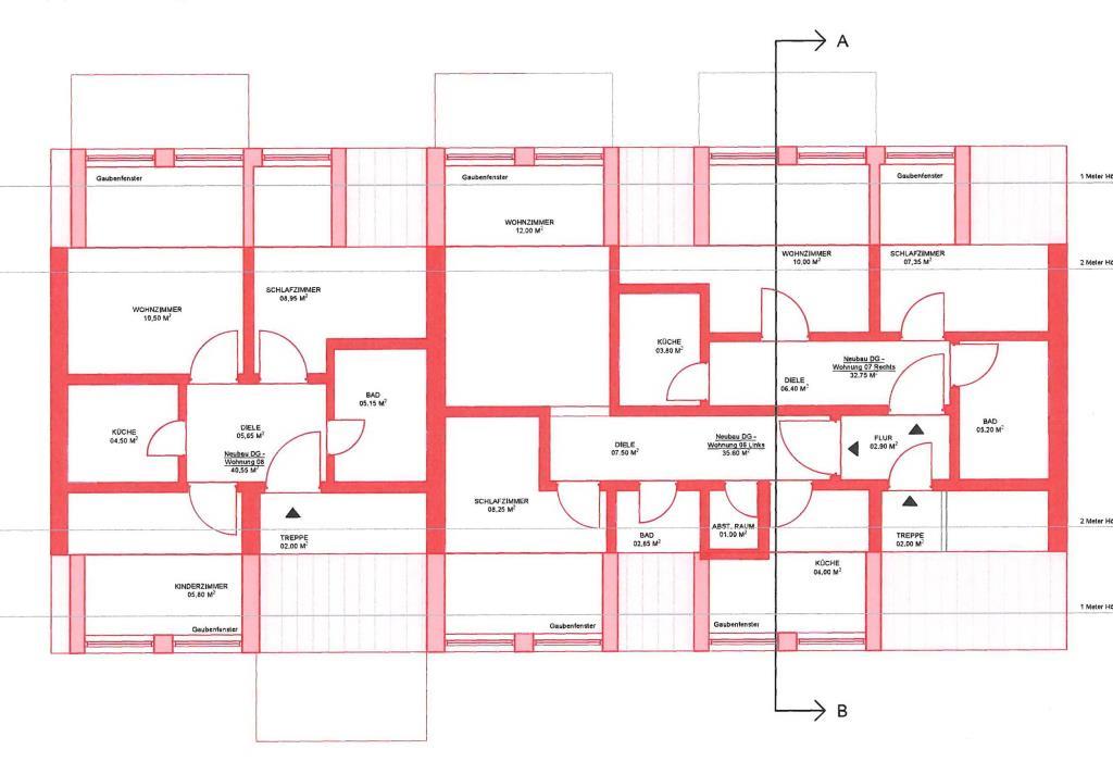 Dachgeschoss - Planung